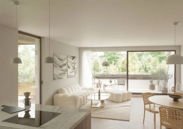 Die Kleine Reißzeugfabrik: 101 m² Maisonette mit 59 m² Freifläche zwischen Weinbergen und Stadt